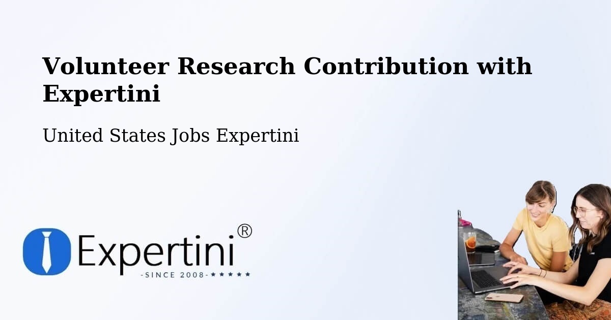 Volunteer Research Contribution Program – Progreso - United States Jobs Expertini